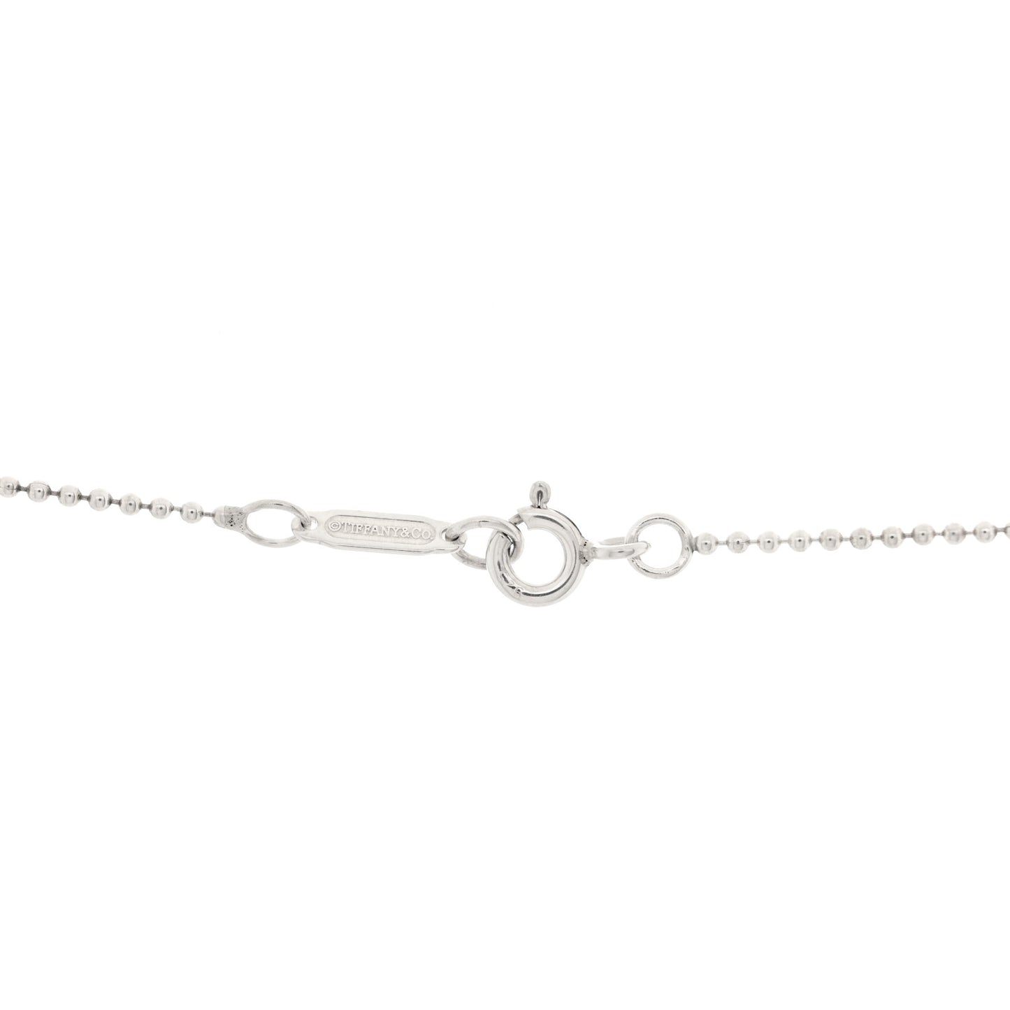 Sterling Silver Small Heart Key Pendant Necklace
