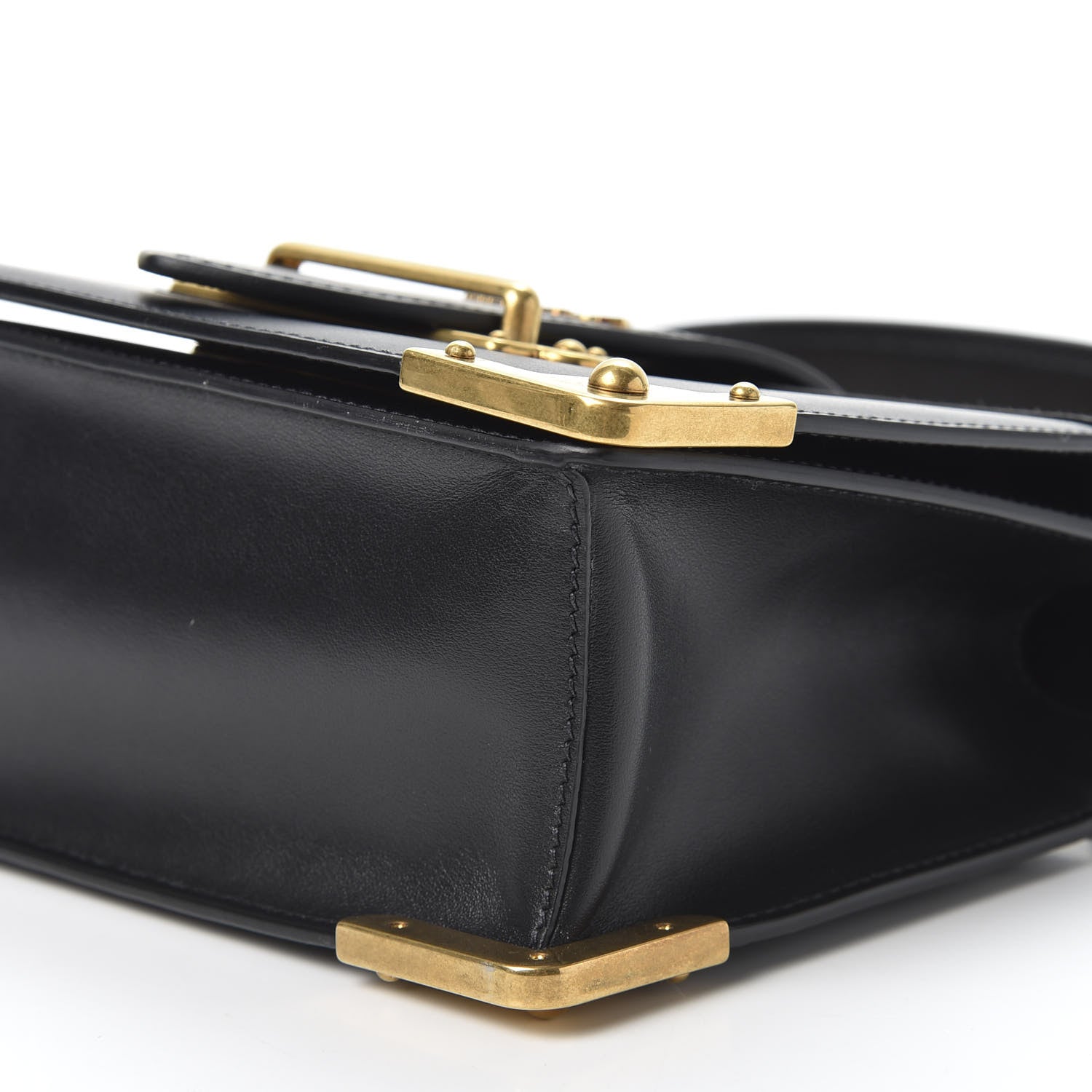 Prada City Calf Saffiano Cahier Bag Black 6 of 8