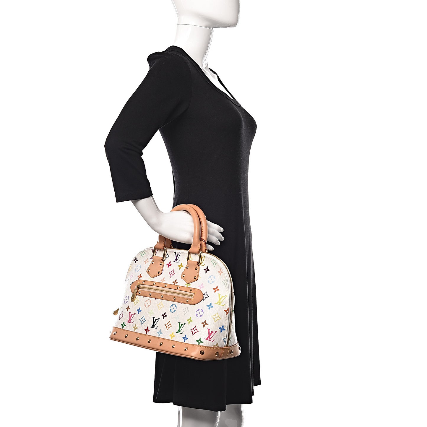 Monogram Multicolor Alma White