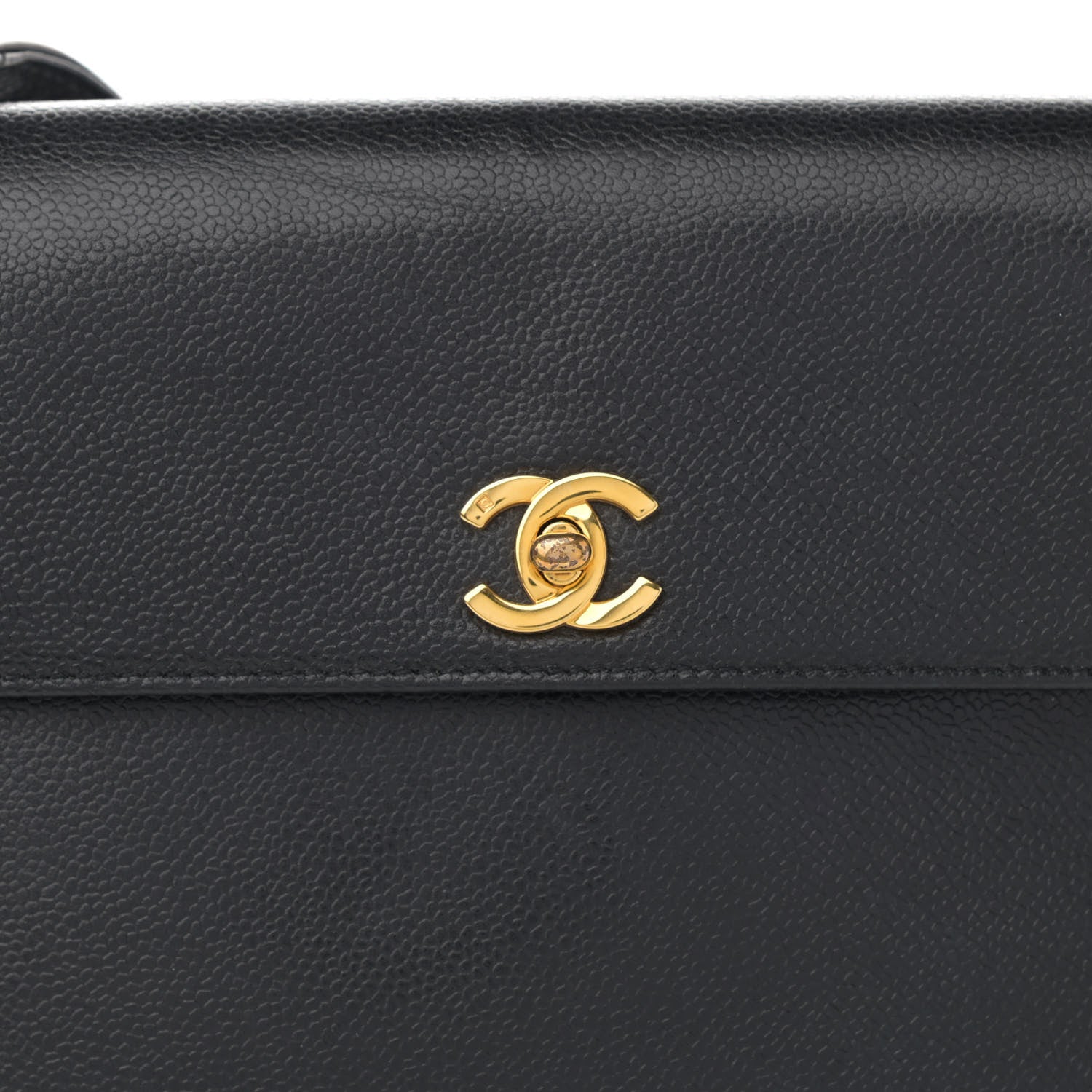 Chanel Caviar Flap Shoulder Bag Black 8 of 17