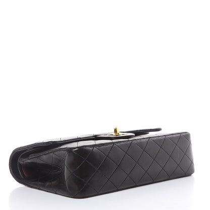 Chanel Lambskin Quilted Medium Double Flap Black 4 of 14