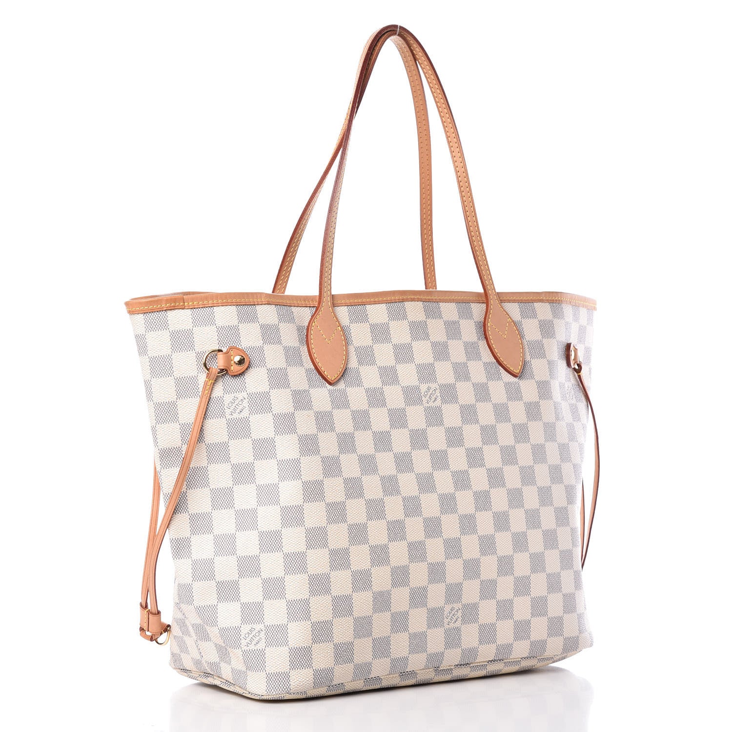 Louis Vuitton Damier Azur Neverfull MM 3 of 10