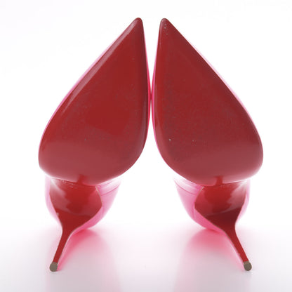 Christian Louboutin Patent So Kate 120 Pumps 39 Shocking Pink 5 of 11