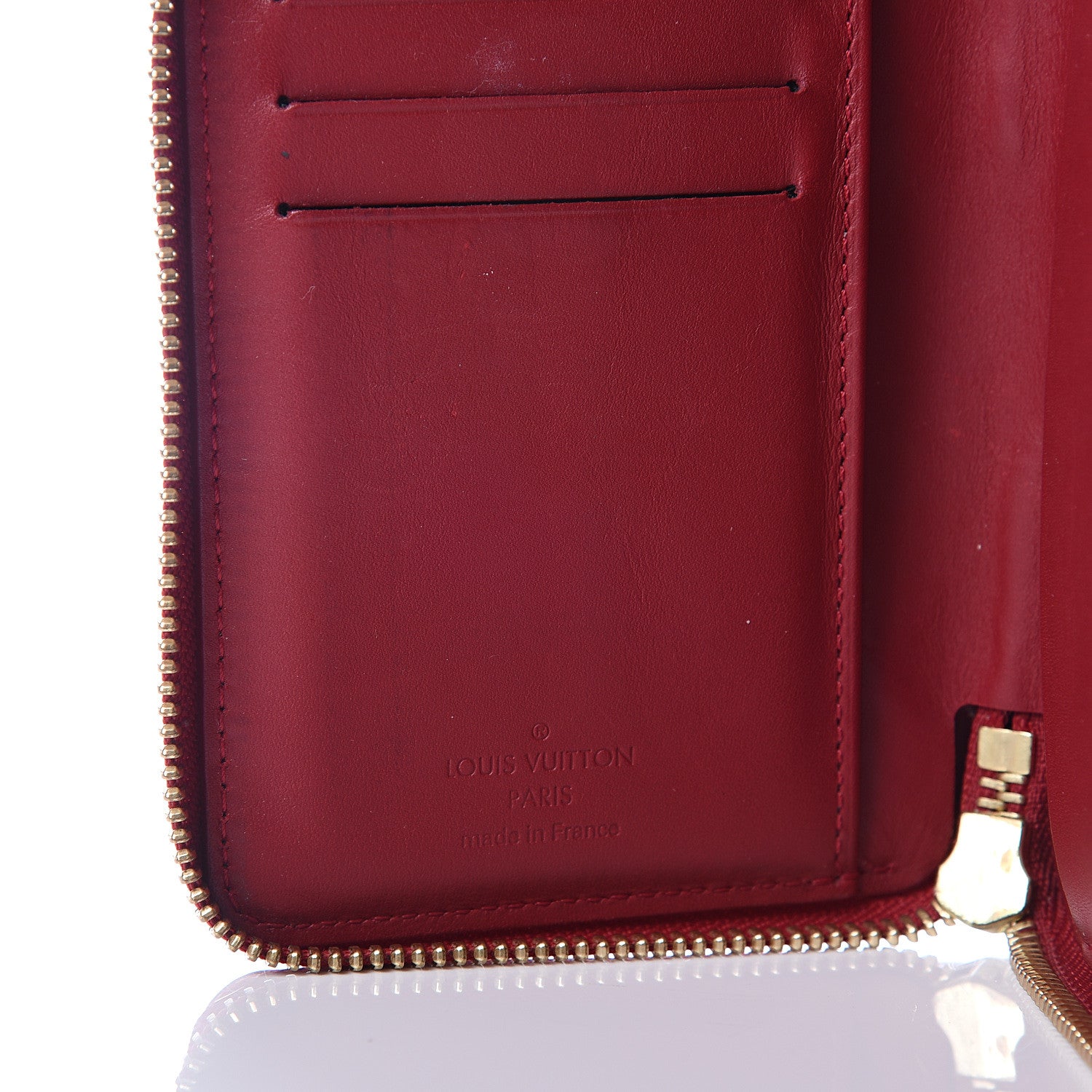 Louis Vuitton Vernis Broome Zip Wallet Pomme D'Amour 6 of 8
