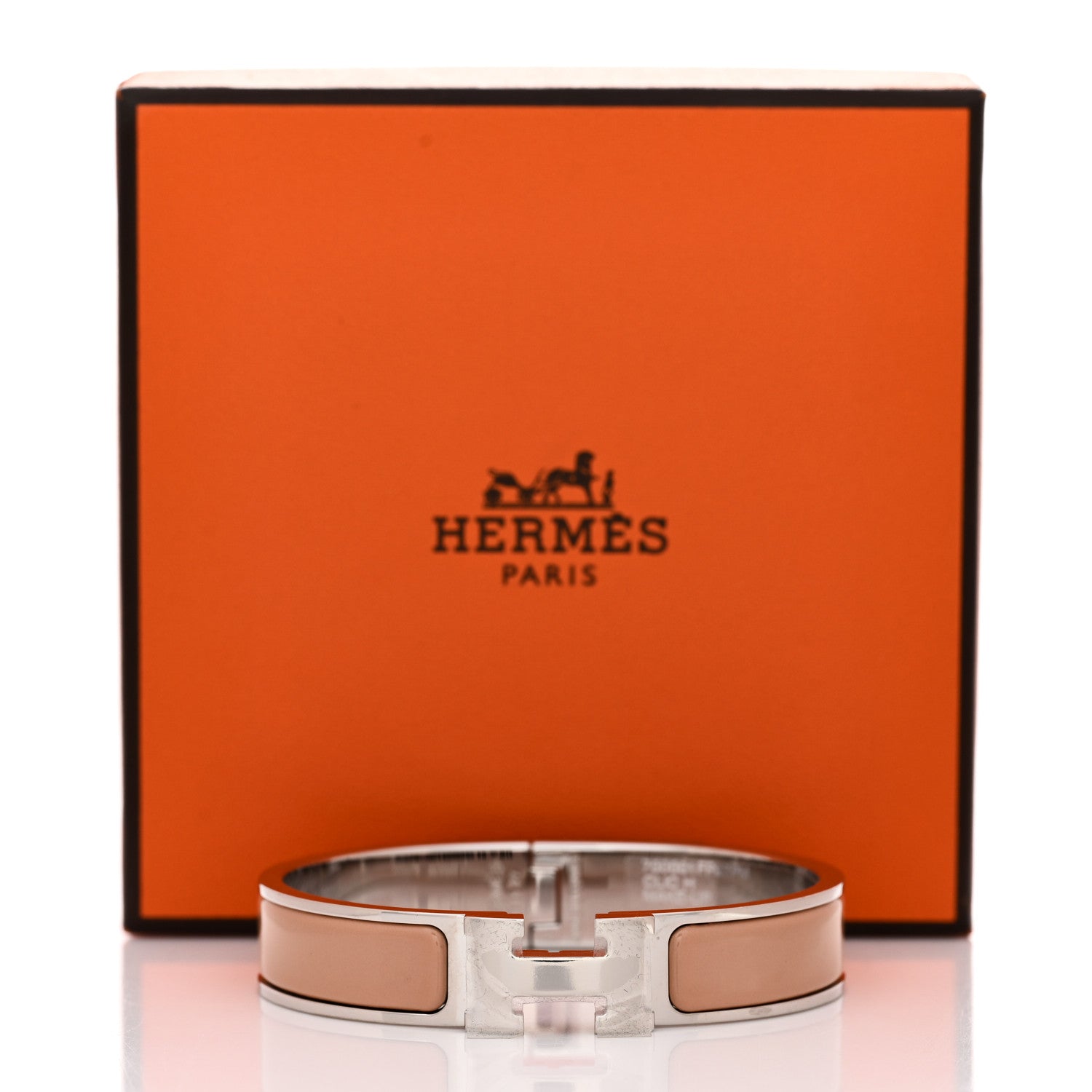 Hermes Enamel Narrow Clic Clac H Bracelet PM Makeup 4 of 4