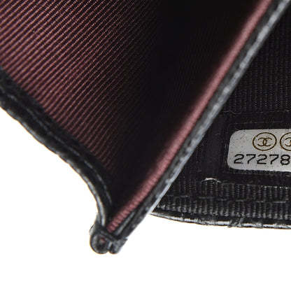 Chanel Caviar Quilted Flap Card Holder Black 7 of 8