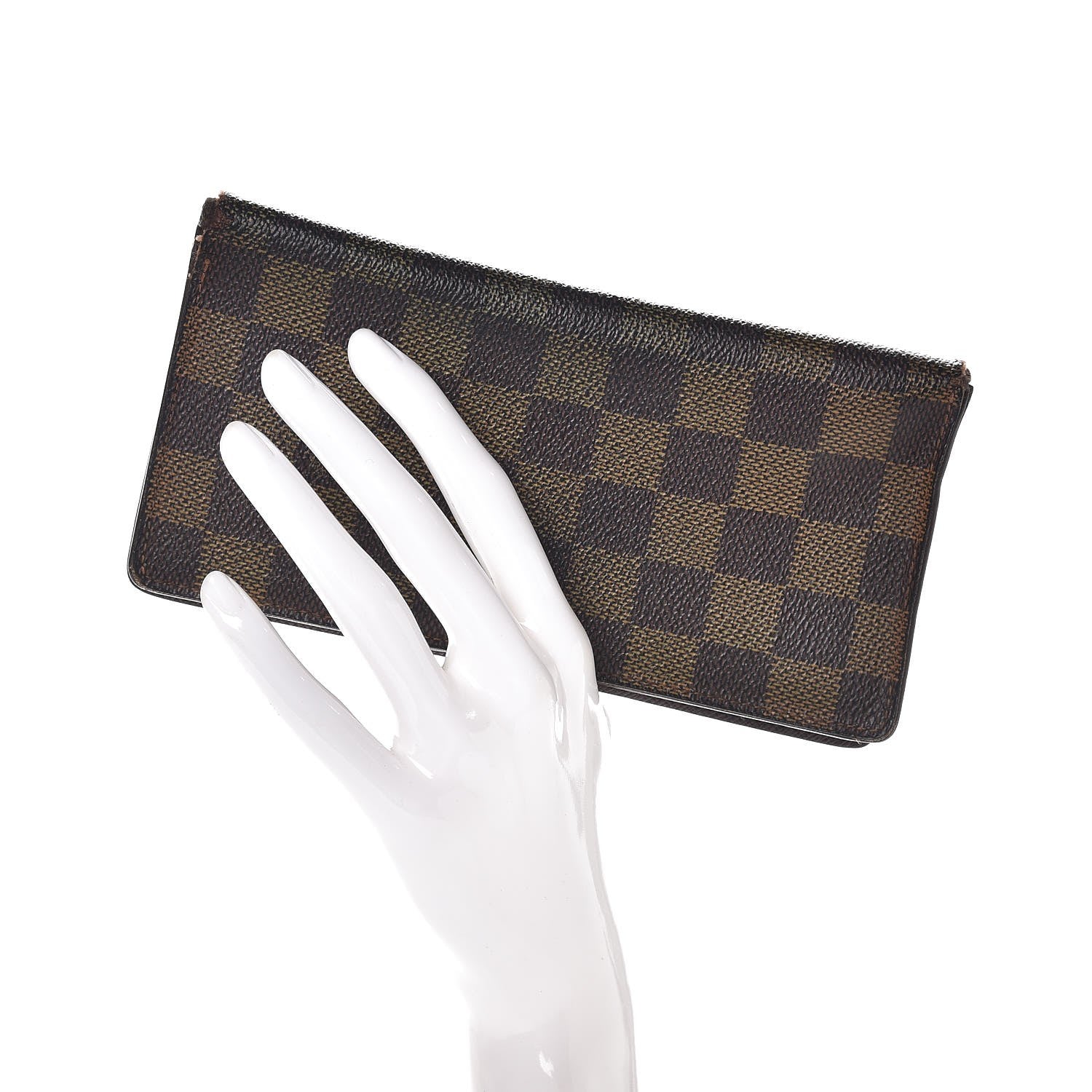 Louis Vuitton Damier Ebene Porte Valeurs Organizer Wallet 2 of 9