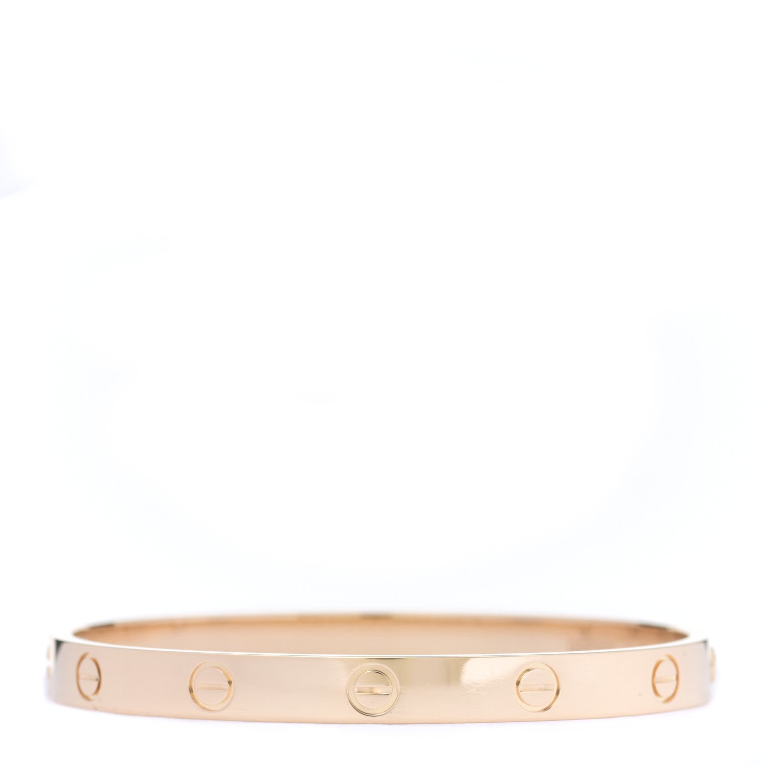 Cartier 18K Yellow Gold LOVE Bracelet 17 3 of 7
