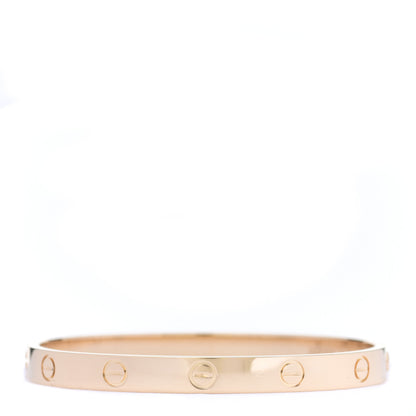 Cartier 18K Yellow Gold LOVE Bracelet 17 3 of 7