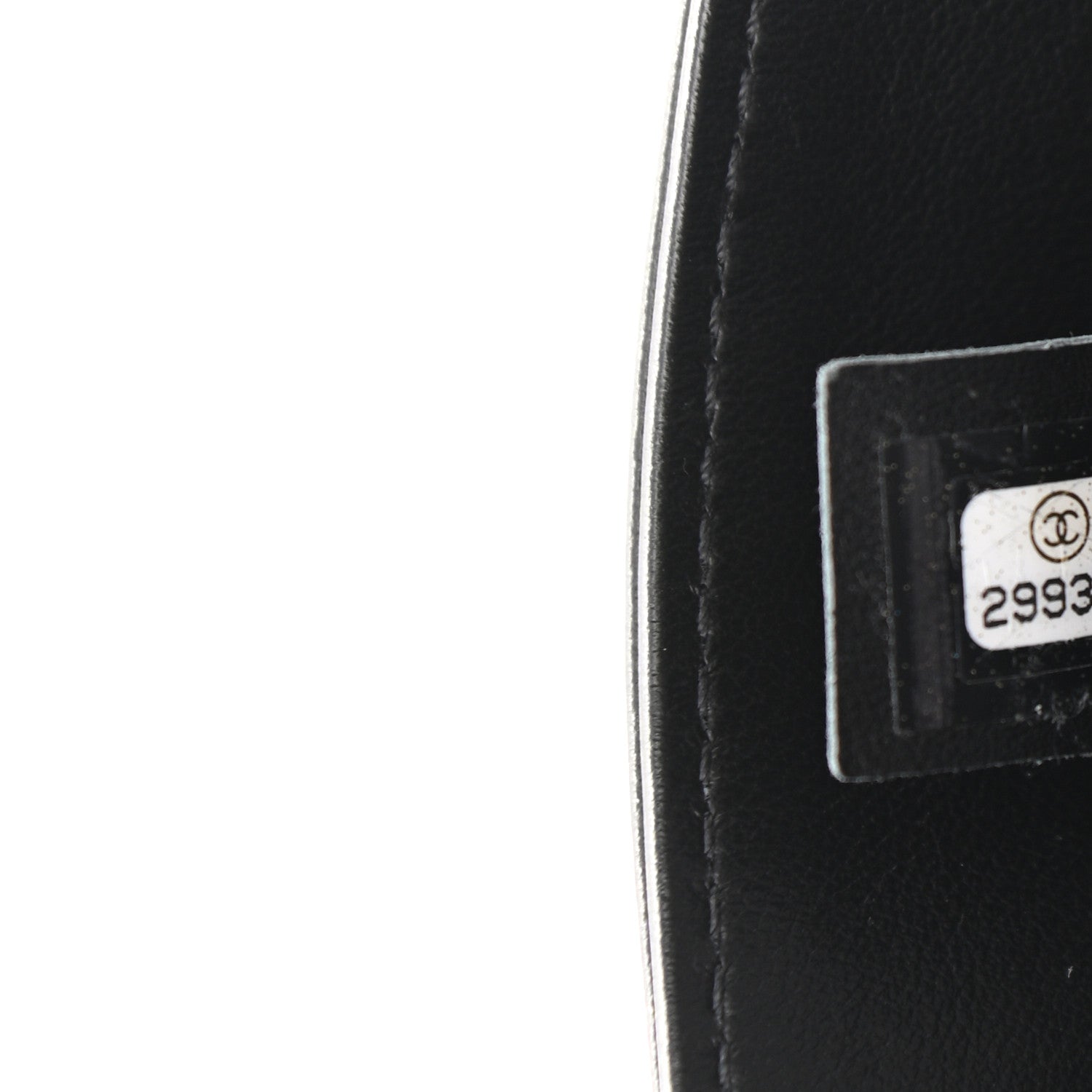 Chanel Calfskin Quilted CC Uniform Flap Belt Bag Black 7 of 11
