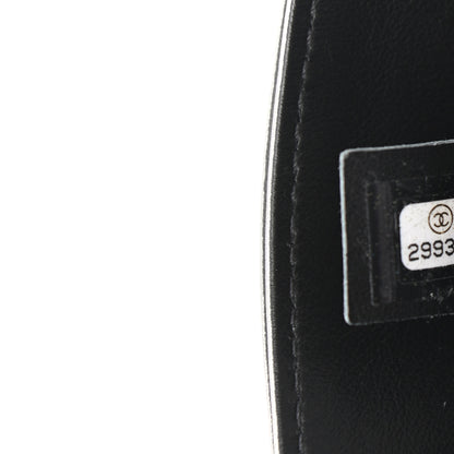 Chanel Calfskin Quilted CC Uniform Flap Belt Bag Black 7 of 11