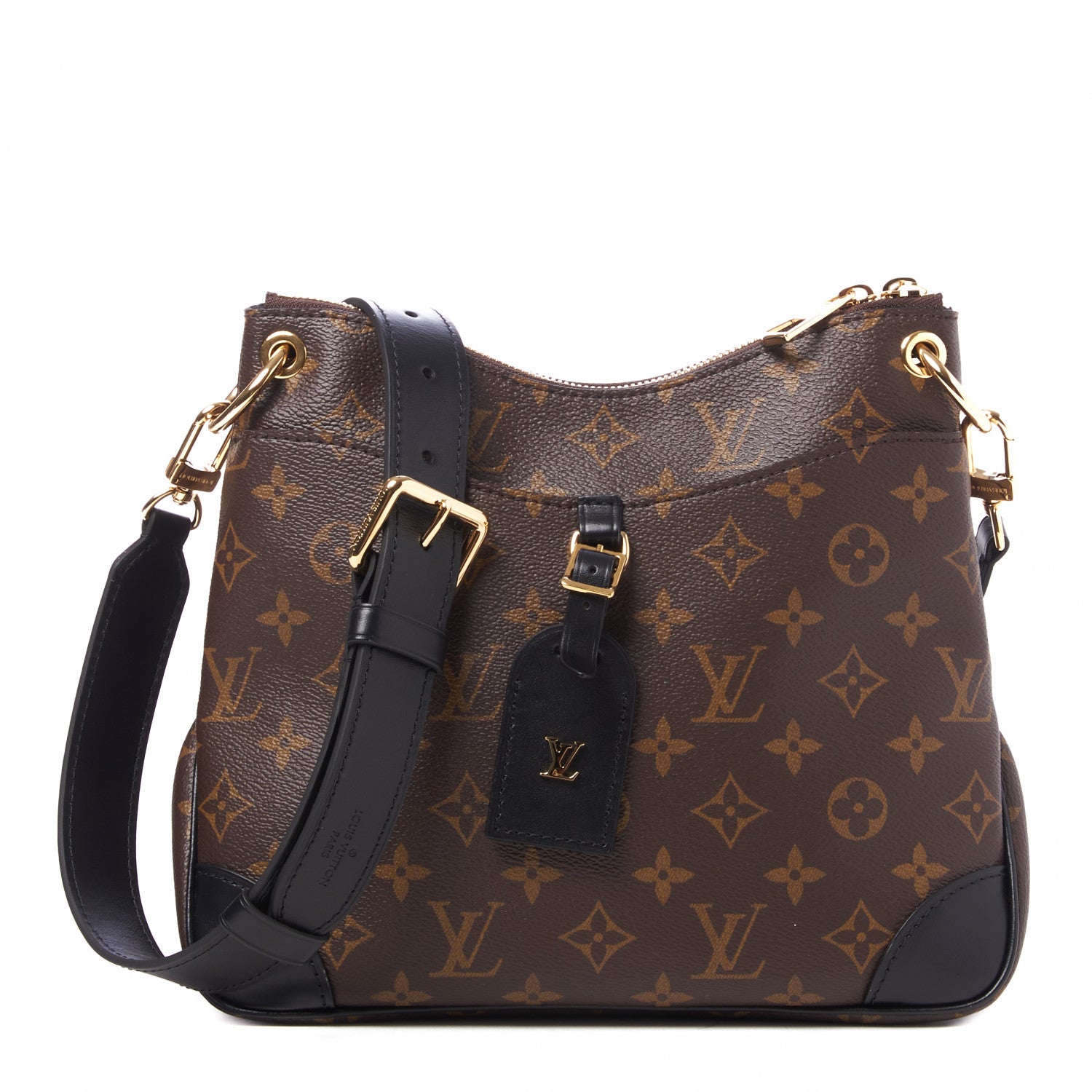 Louis Vuitton Monogram Odeon PM Black 1 of 8