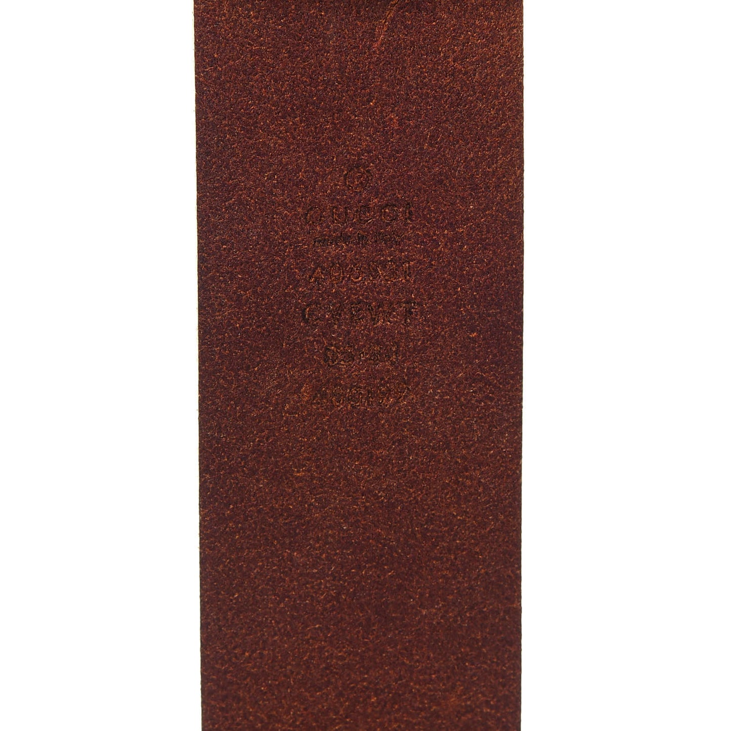 Faded Calfskin L'Aveugle Par Amour Embroidered Double G 40mm Belt 85 34 Cuir