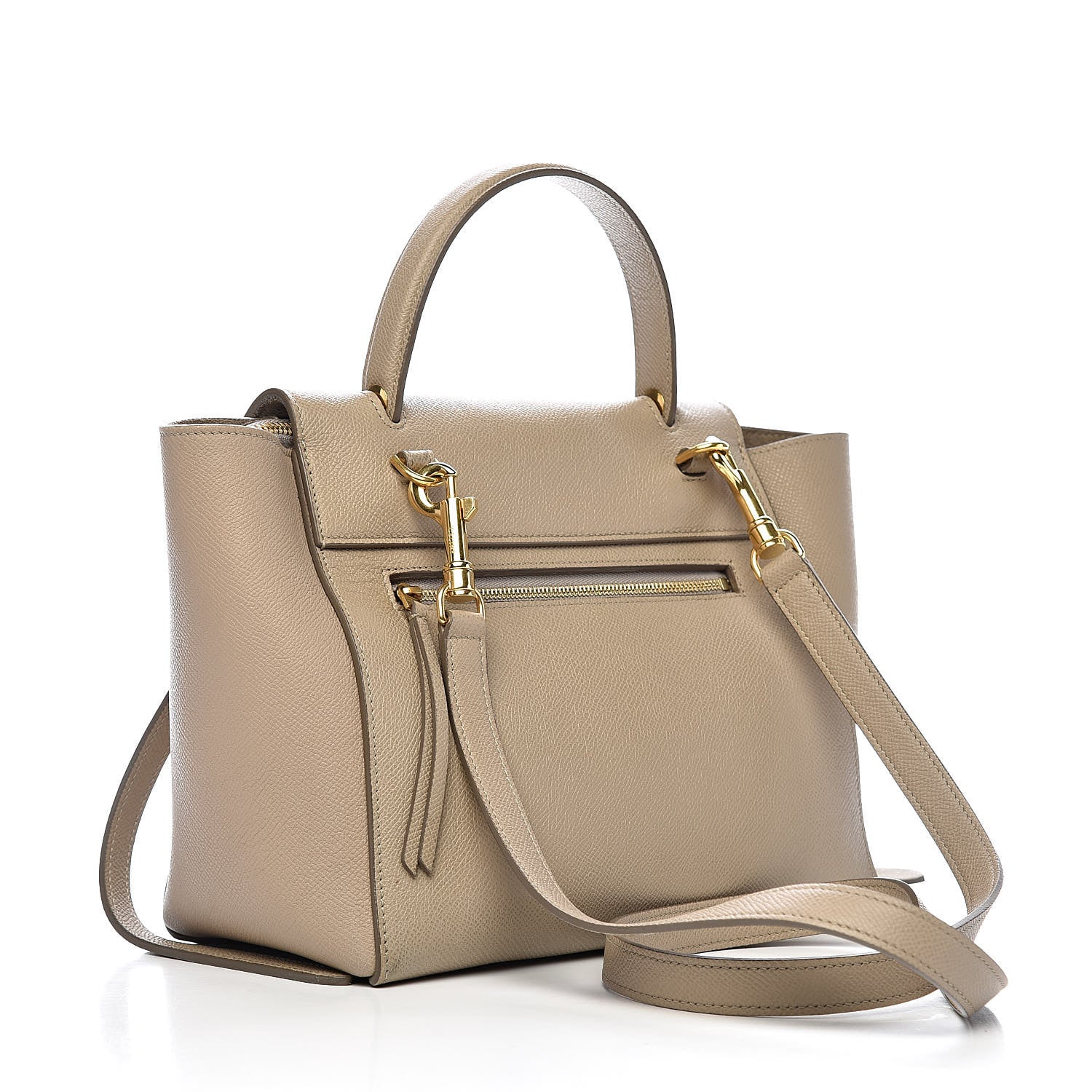 Celine Grained Calfskin Micro Belt Bag Light Taupe 3 of 10