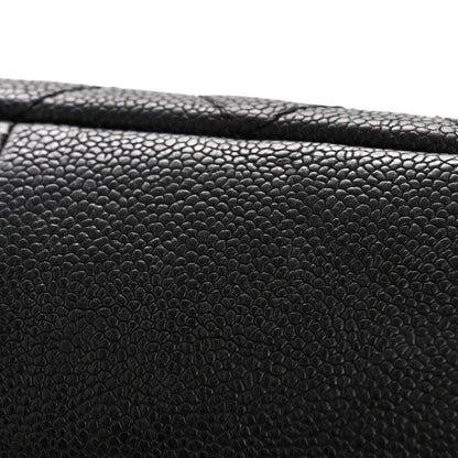 Chanel Caviar Quilted Medium Simply CC Flap Black 14 of 15