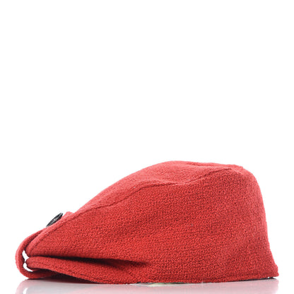 Chanel Wool Medium Hat M Red 4 of 8