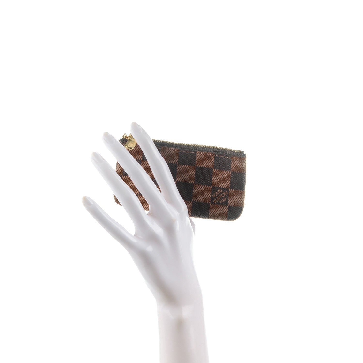 Chanel LOUIS VUITTON Damier Ebene Key Pouch 2 of 7
