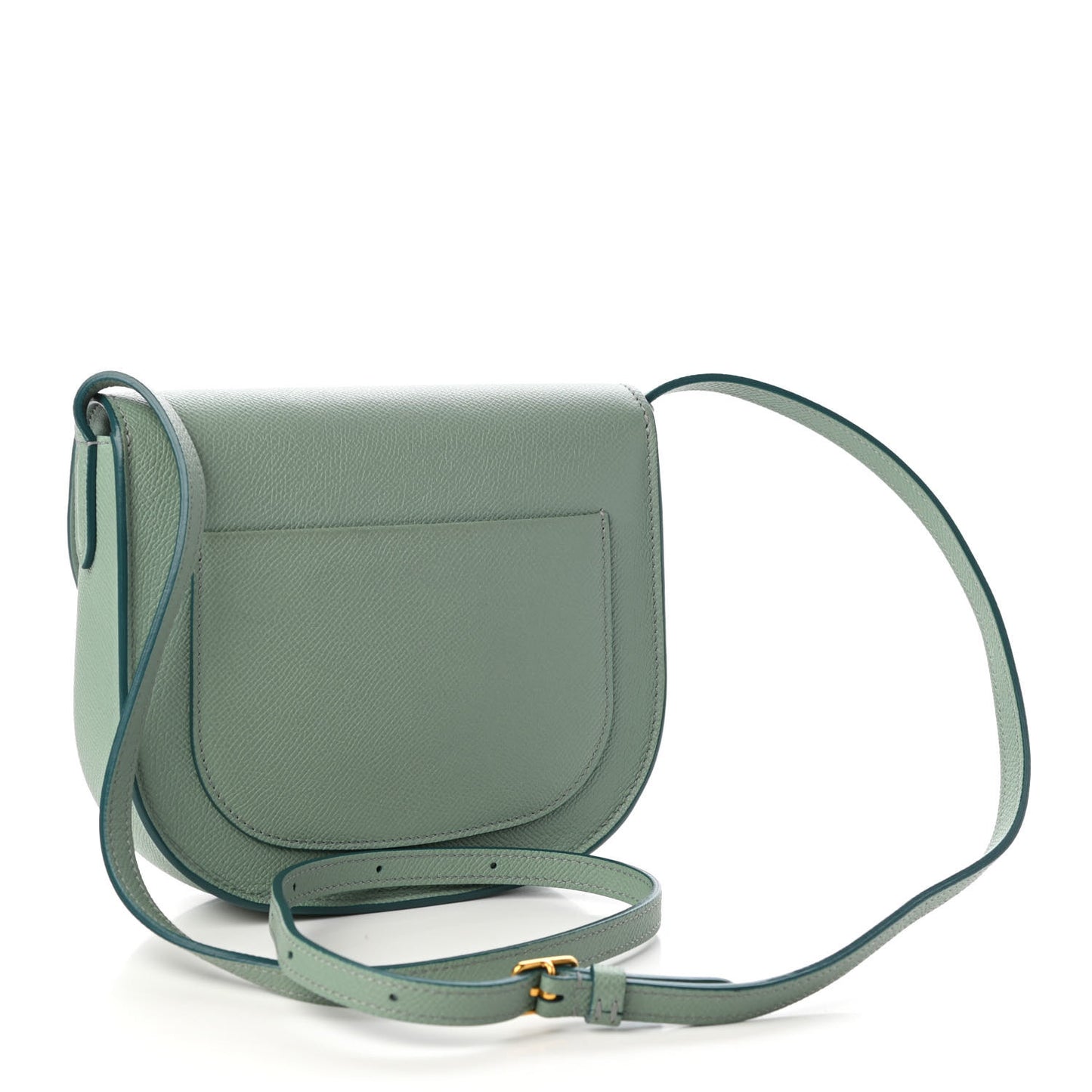 Baby Grained Calfskin Small Trotteur Jade