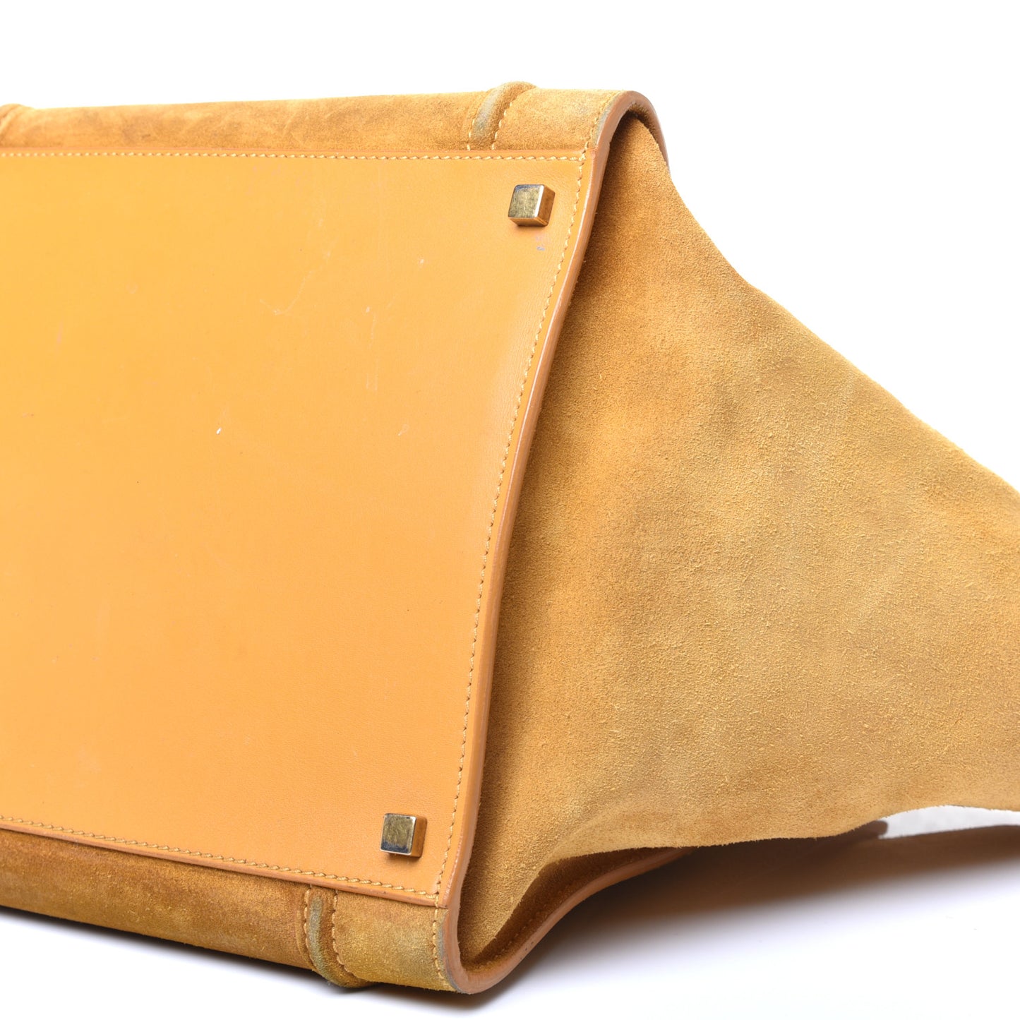 Suede Medium Phantom Luggage Amber