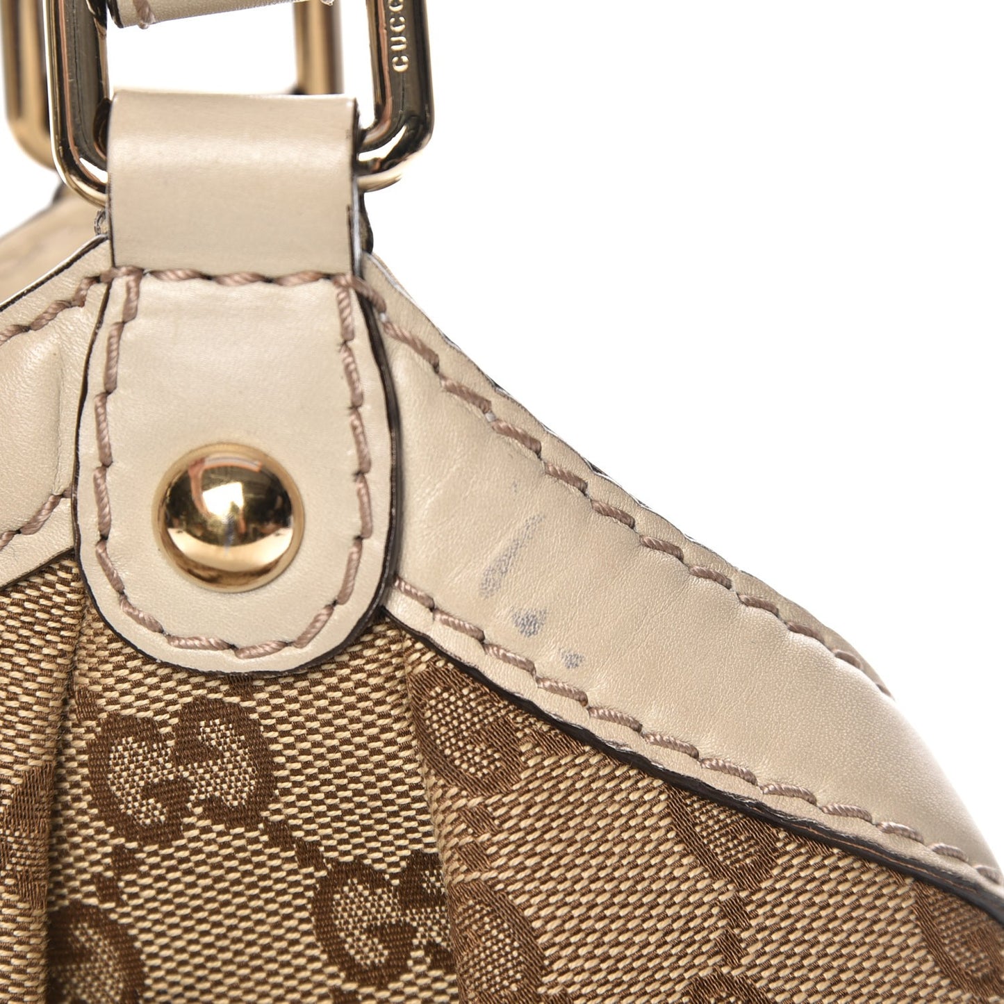 Monogram Medium Sukey Tote Off White