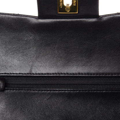 Chanel Lambskin Quilted Small Double Flap Black 14 of 18