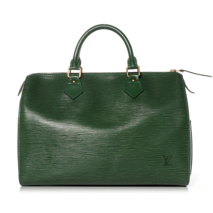 Louis Vuitton Epi Speedy 30 Borneo 1 of 8