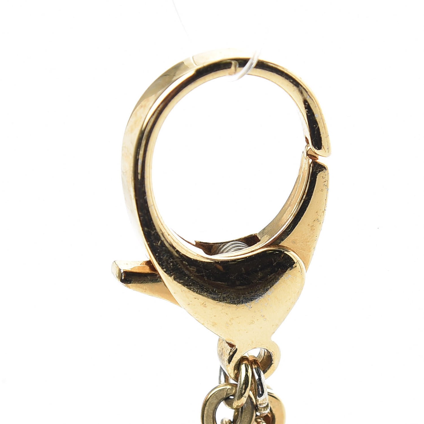Acetate Hollow Flower Bag Charm Fuchsia