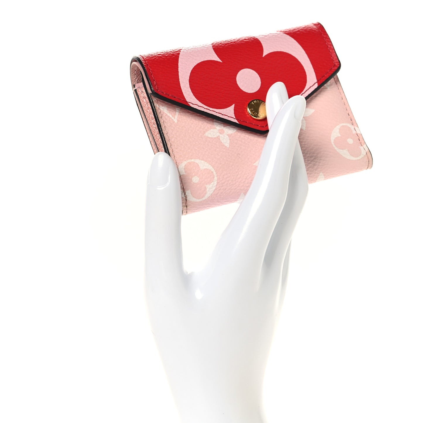 Monogram Giant Zoe Wallet Rouge Rose