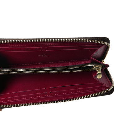 Louis Vuitton Monogram Clemence Wallet Fuchsia 7 of 8