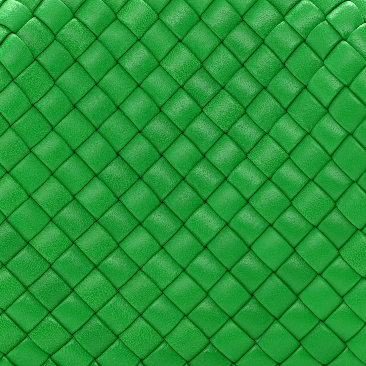 Nappa Intreccio Mini Padded Handle Bag Parakeet