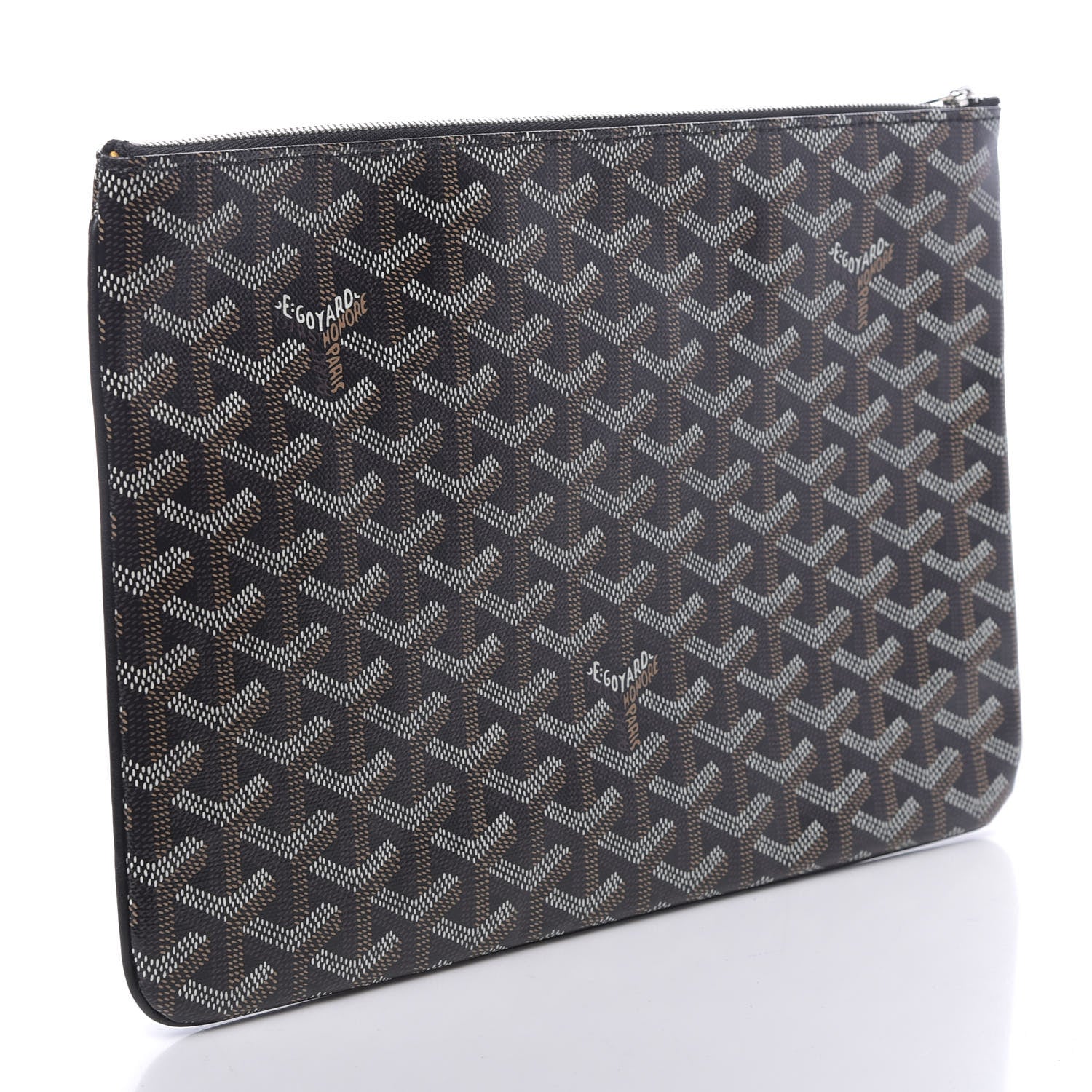 Goyard Goyardine Senat Pochette MM Black 3 of 6