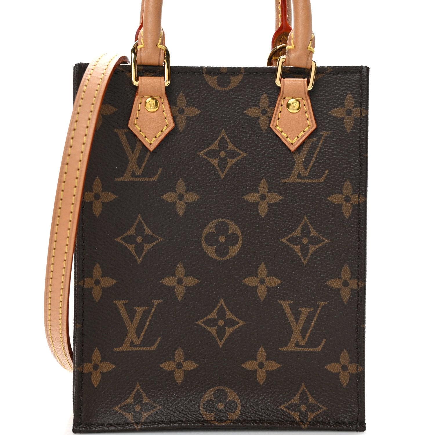 Louis Vuitton Monogram Petit Sac Plat 7 of 13
