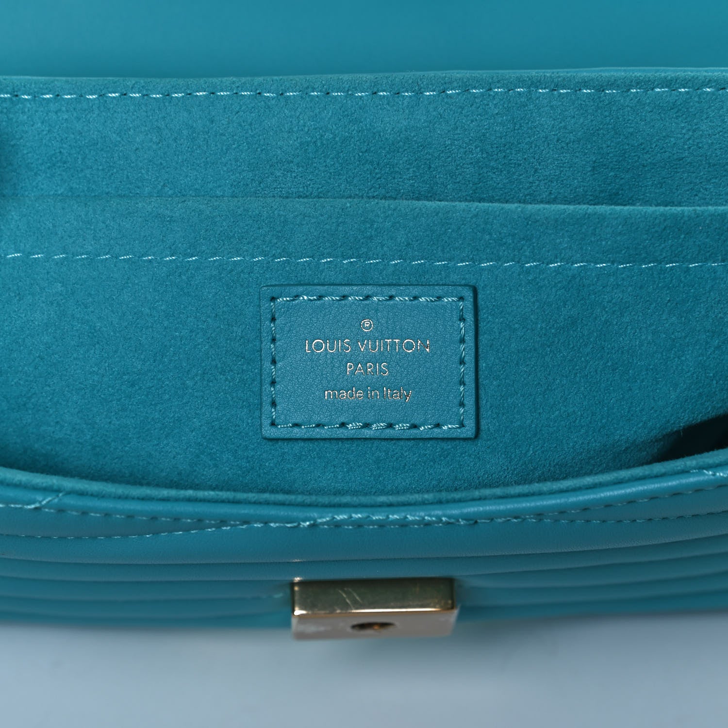 Louis Vuitton Calfskin New Wave Chain MM Malibu Green 5 of 12