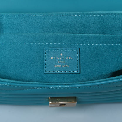 Louis Vuitton Calfskin New Wave Chain MM Malibu Green 5 of 12