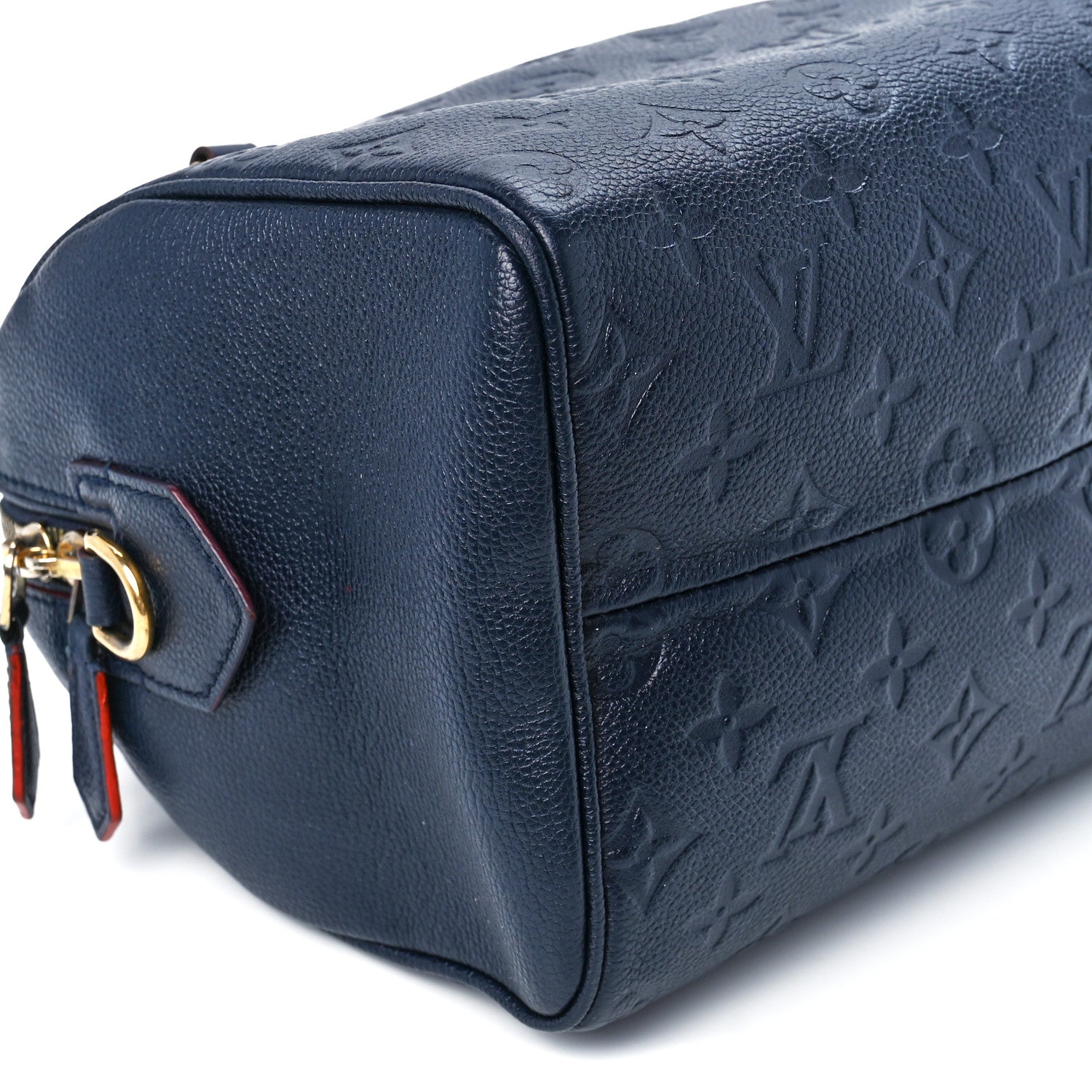 Louis Vuitton Empreinte Speedy Bandouliere 25 NM Marine Rouge 10 of 12