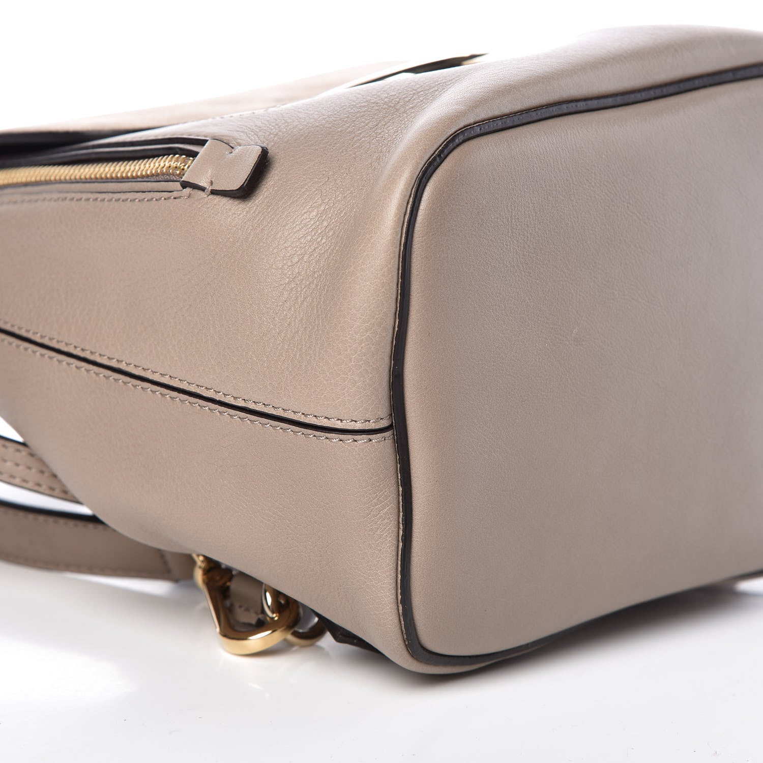 Chloe Suede Calfskin Small Faye Backpack Motty Grey 6 of 10