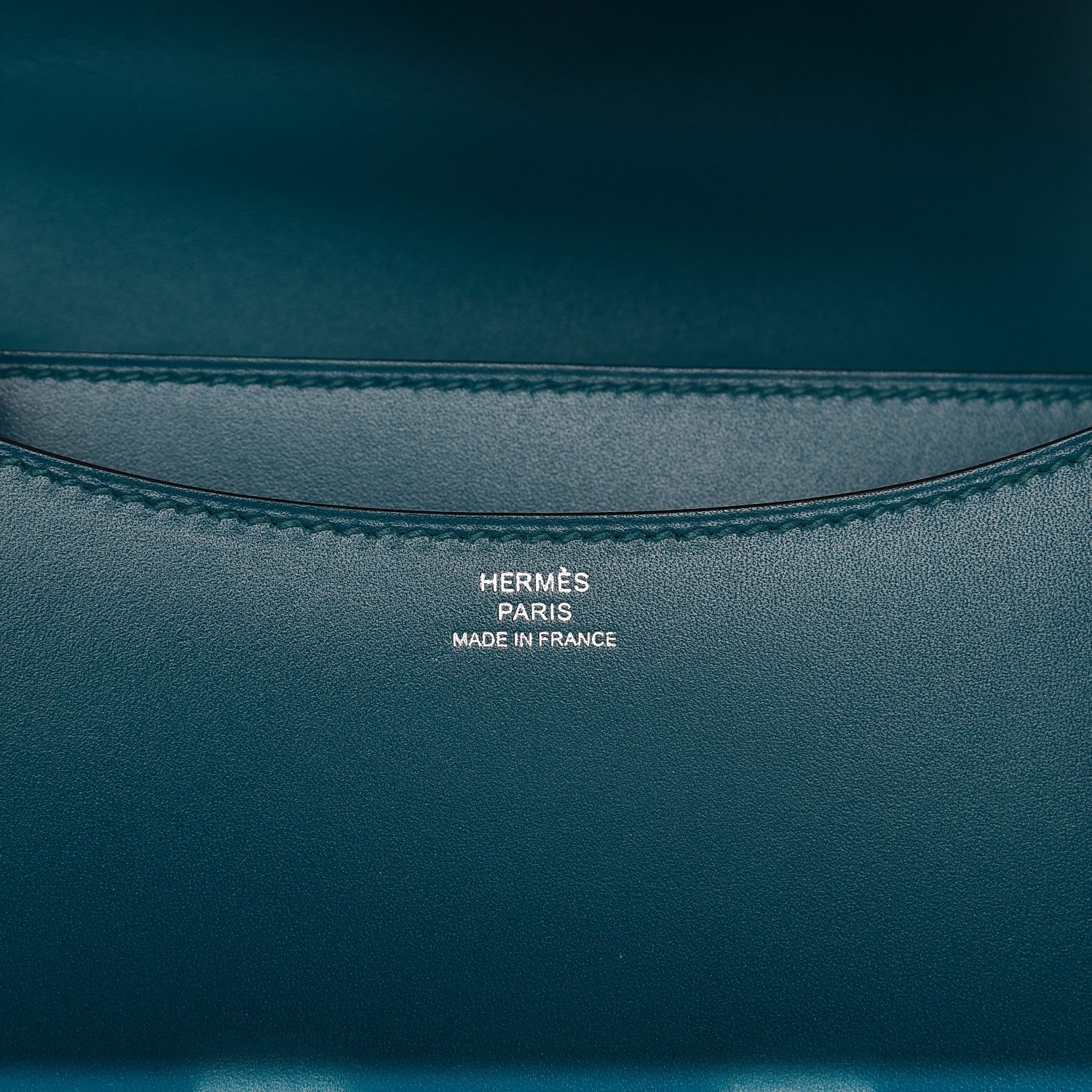 Hermes Tadelakt Constance 18 Bleu Izmir 7 of 14