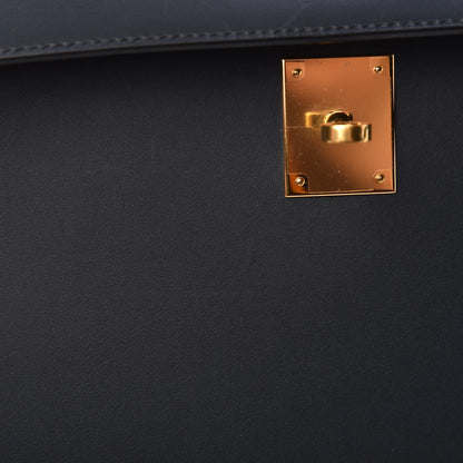 Hermes Sombrero Kelly Sellier 32 Bleu Obscur 12 of 17