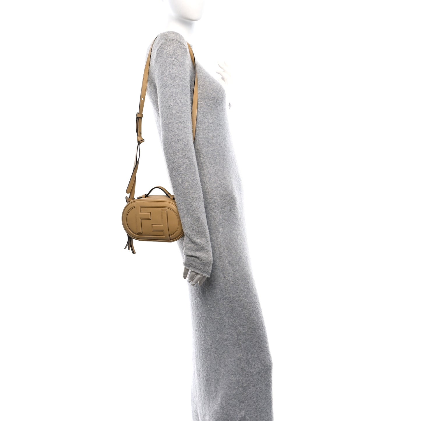 Vitello Grace Matte O'Lock Mini Camera Case Sahara