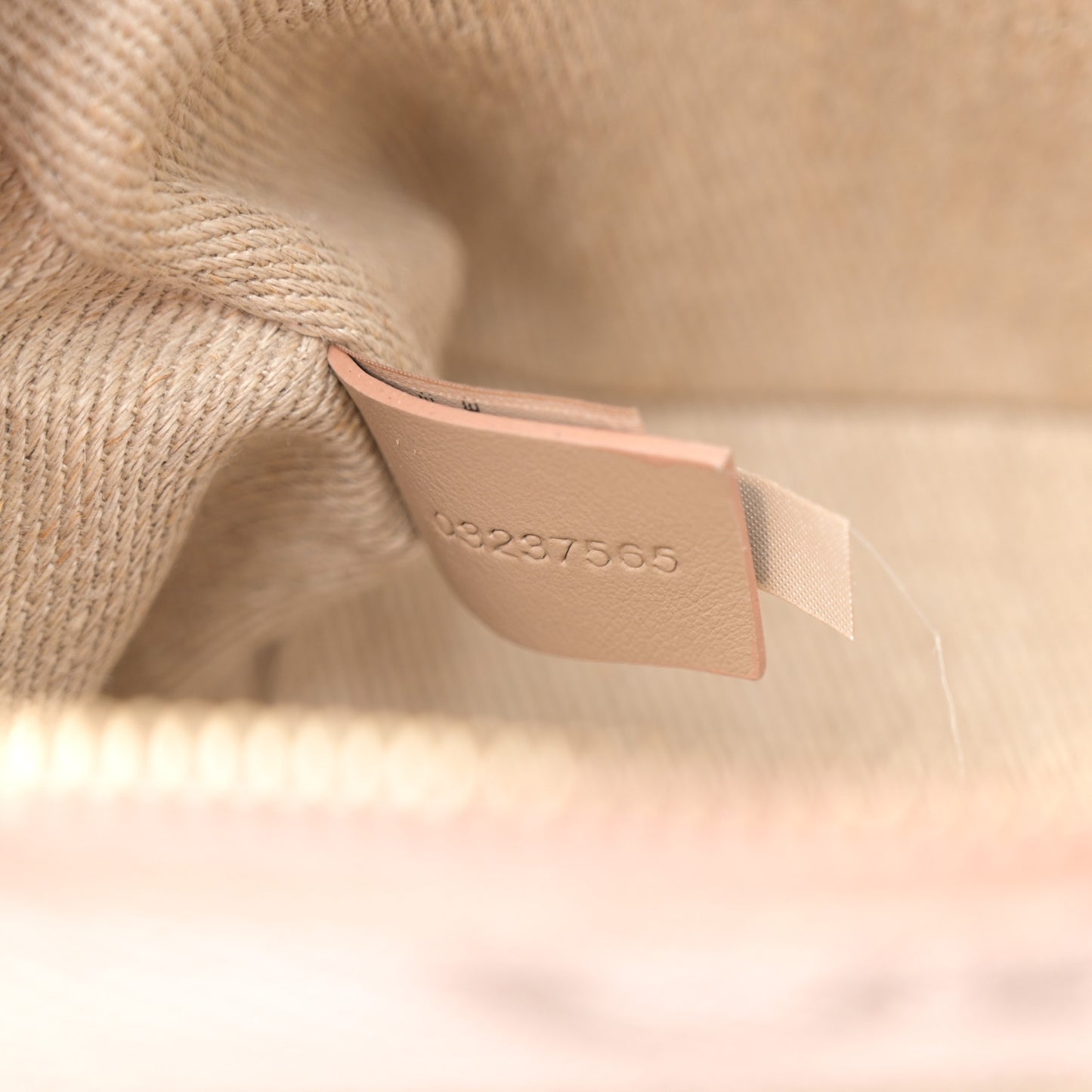 Linen Woody Belt Bag Blush Beige