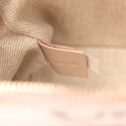 Chloe Linen Woody Belt Bag Blush Beige 7 of 13