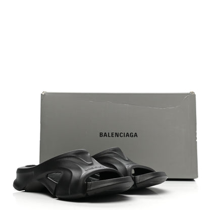 Balenciaga Rubber Womens Mold Slide Sandals 37 Black 8 of 8