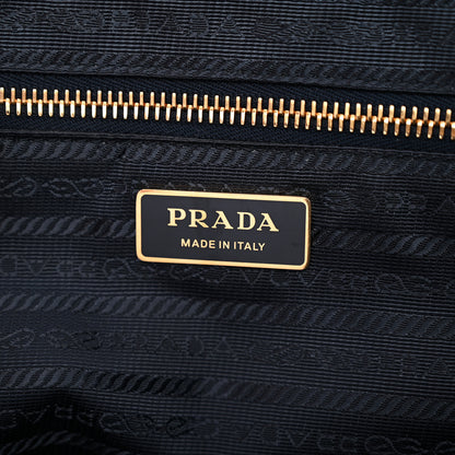 Prada Nylon Tessuto Impuntu Quilted Tote Baltico 6 of 10
