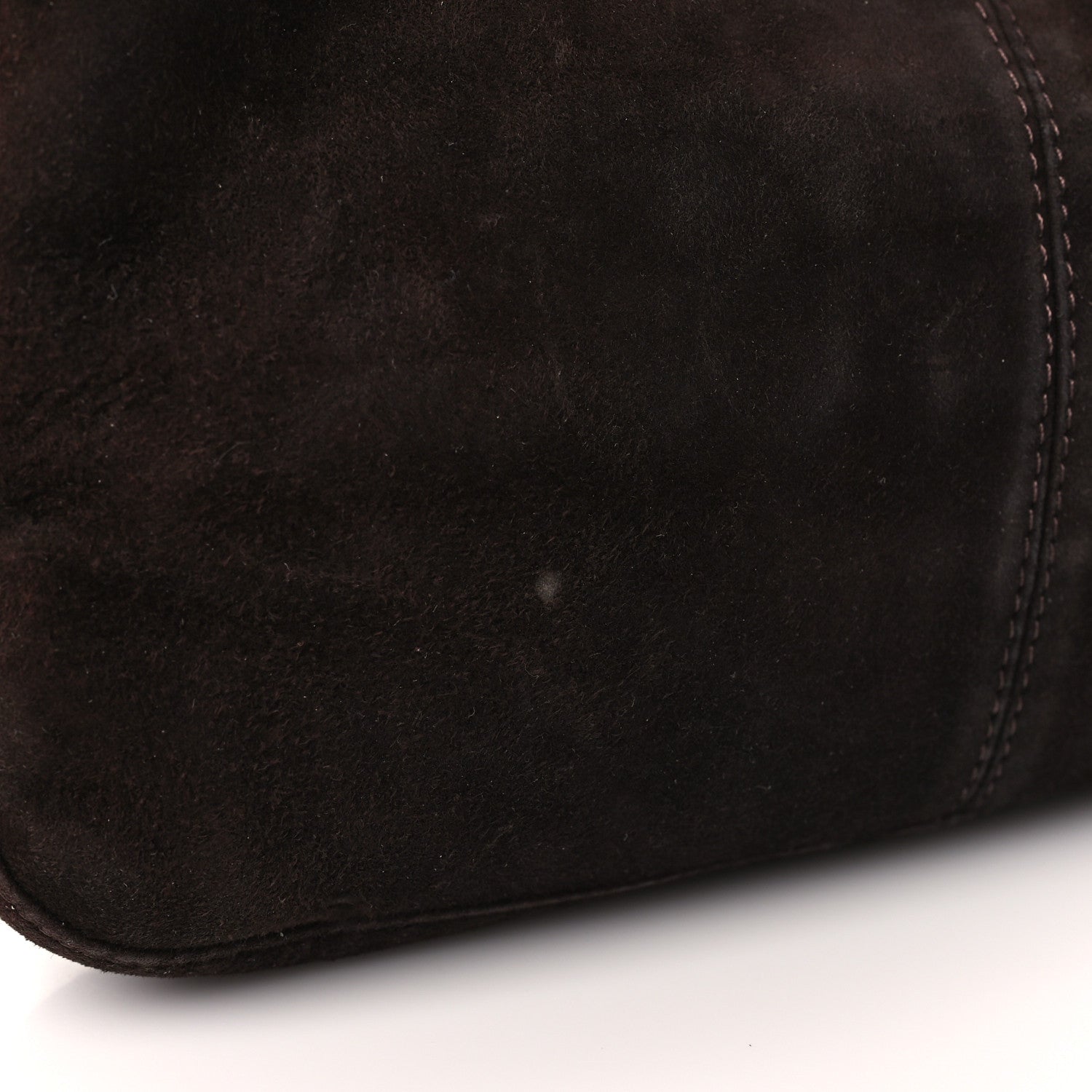 Fendi Suede Baguette Brown 9 of 10
