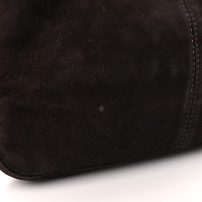Fendi Suede Baguette Brown 9 of 10