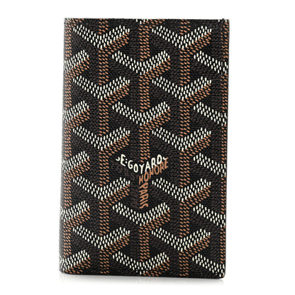 Goyard Goyardine Saint Pierre Card Holder Black 1 of 7