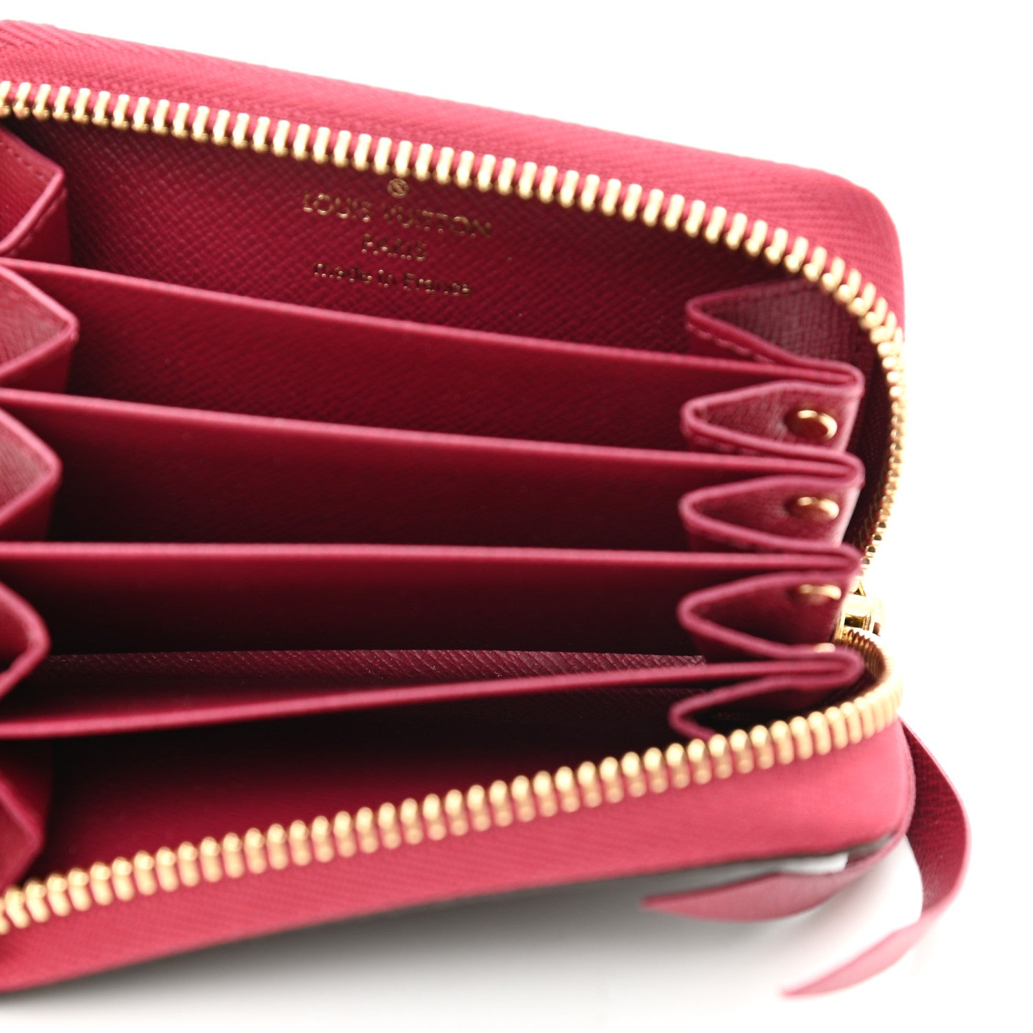 Louis Vuitton Monogram Zippy Multicartes Fuchsia 5 of 9