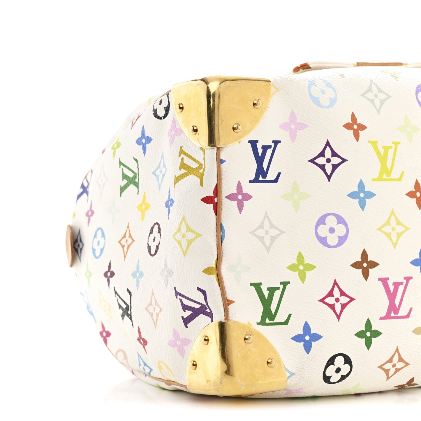 Monogram Multicolor Speedy 30 White