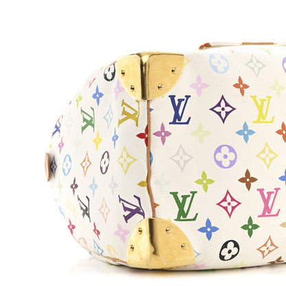 Louis Vuitton Monogram Multicolor Speedy 30 White 8 of 10