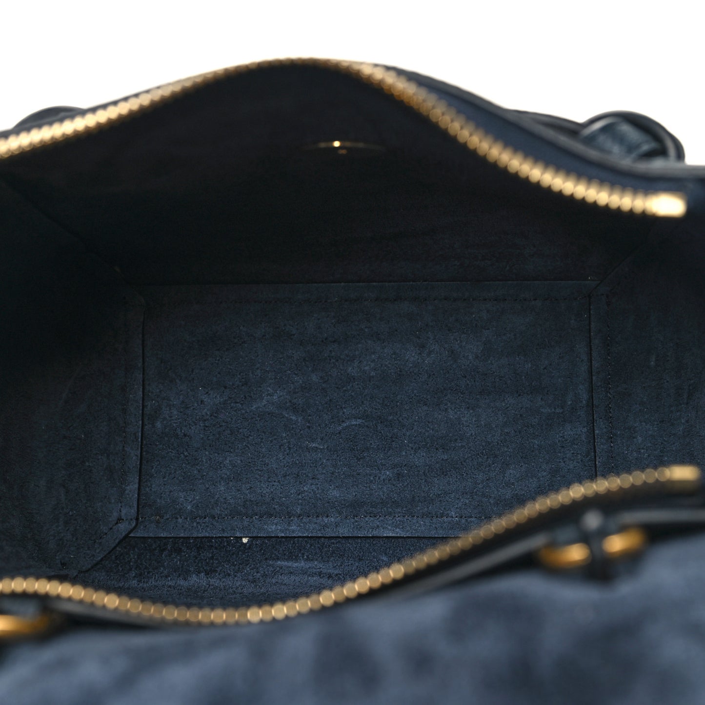 Grained Calfskin Nano Belt Bag Abyss Blue